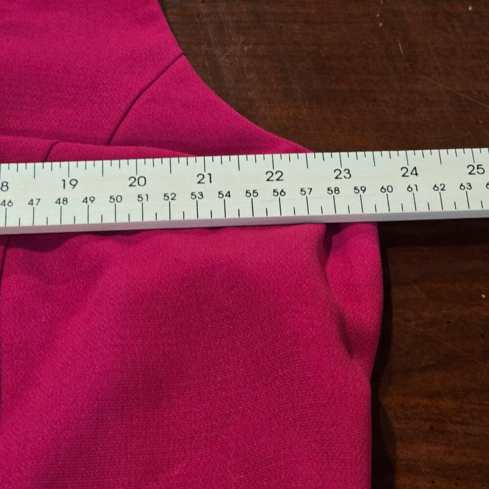 Jessica London Ruby Magenta Sheath Dress Plus Size 20 Sleeveless Workwear Career - Picture 8 of 12